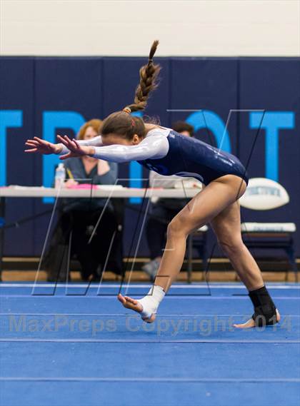 Thumbnail 1 in Yorktown Gymnastics Meet (Washington-Lee) photogallery.
