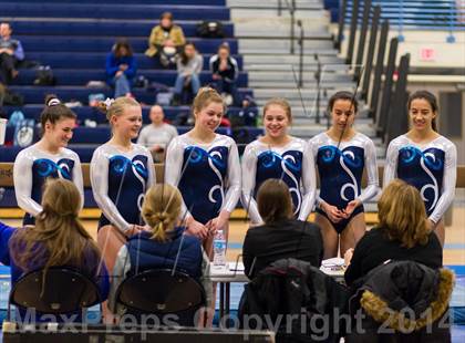 Thumbnail 1 in Yorktown Gymnastics Meet (Washington-Lee) photogallery.
