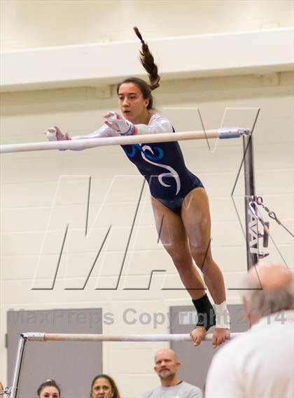 Thumbnail 1 in Yorktown Gymnastics Meet (Washington-Lee) photogallery.