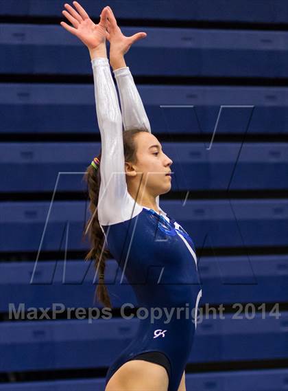 Thumbnail 3 in Yorktown Gymnastics Meet (Washington-Lee) photogallery.