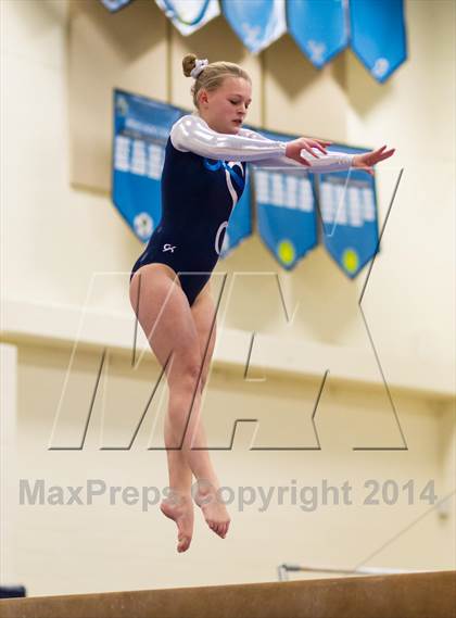 Thumbnail 3 in Yorktown Gymnastics Meet (Washington-Lee) photogallery.