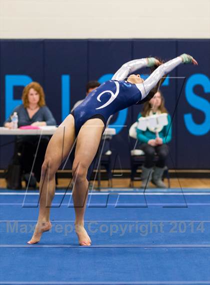 Thumbnail 3 in Yorktown Gymnastics Meet (Washington-Lee) photogallery.