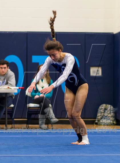 Thumbnail 1 in Yorktown Gymnastics Meet (Washington-Lee) photogallery.