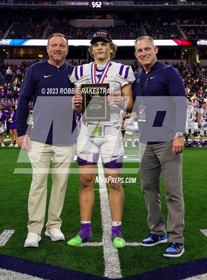 Thumbnail 1 in Benjamin @ Oglesby (UIL 1A D2 Football Final Medal Ceremony) photogallery.