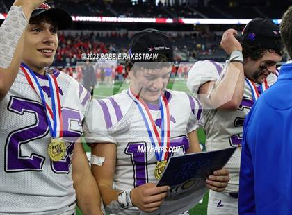 Thumbnail 3 in Benjamin @ Oglesby (UIL 1A D2 Football Final Medal Ceremony) photogallery.
