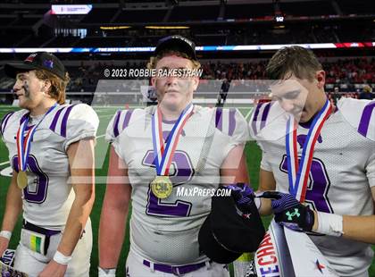 Thumbnail 2 in Benjamin @ Oglesby (UIL 1A D2 Football Final Medal Ceremony) photogallery.