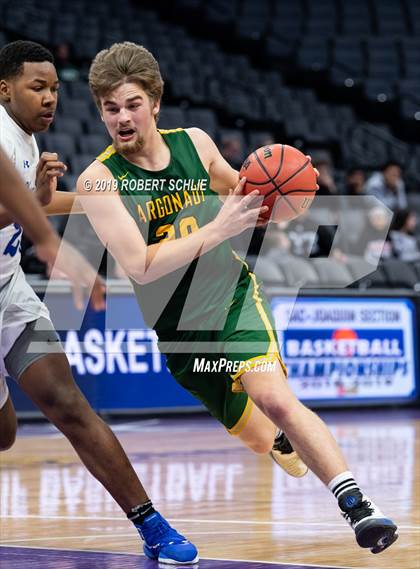 Thumbnail 1 in Argonaut vs. Brookside Christian (CIF SJS D5 Final) photogallery.
