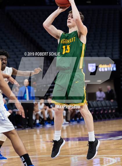 Thumbnail 1 in Argonaut vs. Brookside Christian (CIF SJS D5 Final) photogallery.