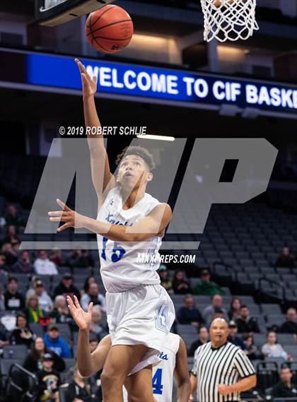 Thumbnail 1 in Argonaut vs. Brookside Christian (CIF SJS D5 Final) photogallery.