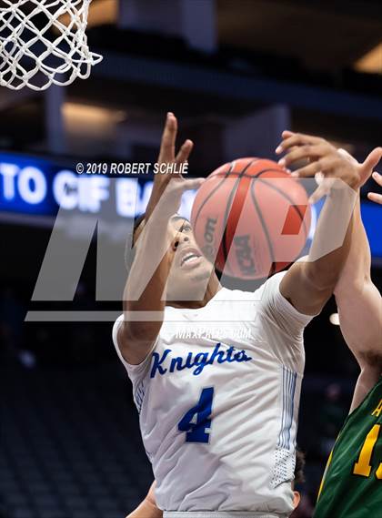 Thumbnail 1 in Argonaut vs. Brookside Christian (CIF SJS D5 Final) photogallery.