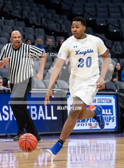 Thumbnail 3 in Argonaut vs. Brookside Christian (CIF SJS D5 Final) photogallery.