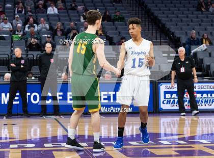 Thumbnail 2 in Argonaut vs. Brookside Christian (CIF SJS D5 Final) photogallery.