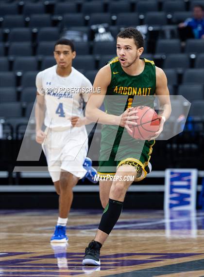 Thumbnail 2 in Argonaut vs. Brookside Christian (CIF SJS D5 Final) photogallery.