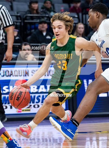 Thumbnail 3 in Argonaut vs. Brookside Christian (CIF SJS D5 Final) photogallery.