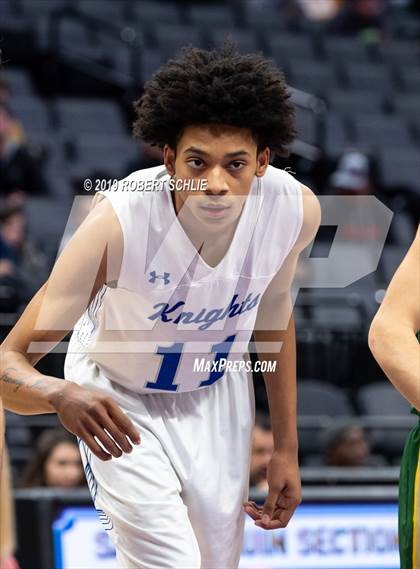 Thumbnail 2 in Argonaut vs. Brookside Christian (CIF SJS D5 Final) photogallery.