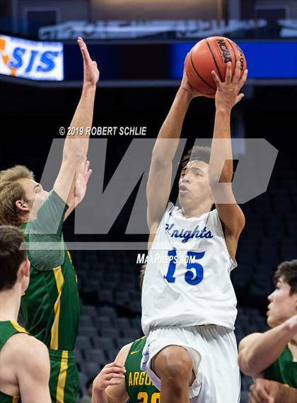 Thumbnail 1 in Argonaut vs. Brookside Christian (CIF SJS D5 Final) photogallery.