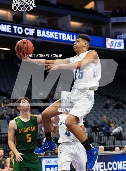 Thumbnail 3 in Argonaut vs. Brookside Christian (CIF SJS D5 Final) photogallery.