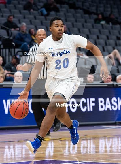 Thumbnail 2 in Argonaut vs. Brookside Christian (CIF SJS D5 Final) photogallery.