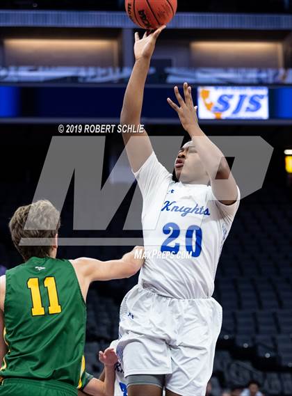 Thumbnail 1 in Argonaut vs. Brookside Christian (CIF SJS D5 Final) photogallery.