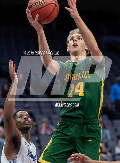 Thumbnail 3 in Argonaut vs. Brookside Christian (CIF SJS D5 Final) photogallery.