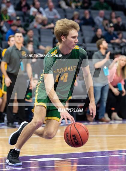 Thumbnail 1 in Argonaut vs. Brookside Christian (CIF SJS D5 Final) photogallery.