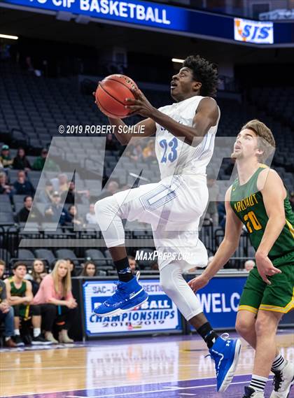 Thumbnail 1 in Argonaut vs. Brookside Christian (CIF SJS D5 Final) photogallery.