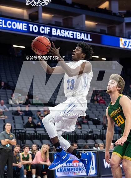 Thumbnail 2 in Argonaut vs. Brookside Christian (CIF SJS D5 Final) photogallery.