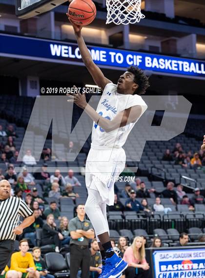 Thumbnail 1 in Argonaut vs. Brookside Christian (CIF SJS D5 Final) photogallery.