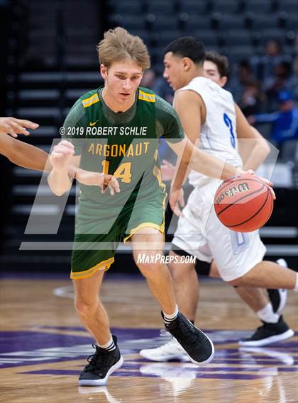 Thumbnail 2 in Argonaut vs. Brookside Christian (CIF SJS D5 Final) photogallery.