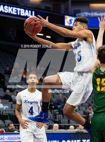 Thumbnail 1 in Argonaut vs. Brookside Christian (CIF SJS D5 Final) photogallery.
