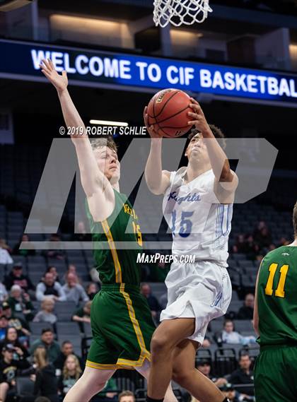 Thumbnail 1 in Argonaut vs. Brookside Christian (CIF SJS D5 Final) photogallery.