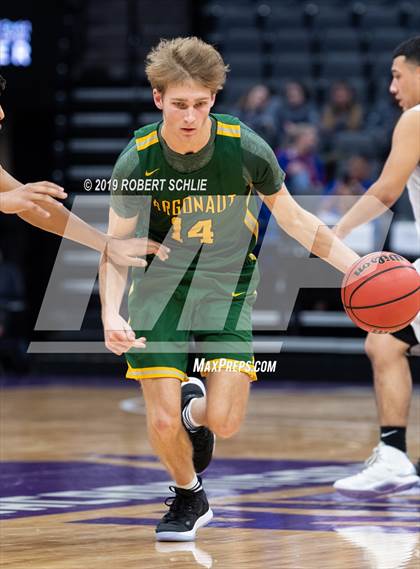 Thumbnail 1 in Argonaut vs. Brookside Christian (CIF SJS D5 Final) photogallery.