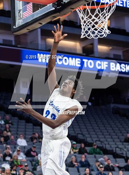 Thumbnail 2 in Argonaut vs. Brookside Christian (CIF SJS D5 Final) photogallery.