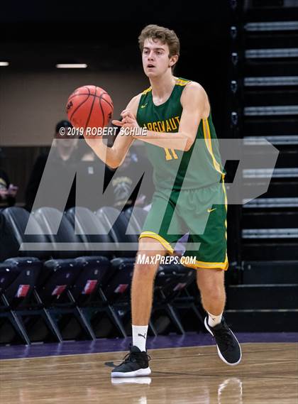 Thumbnail 1 in Argonaut vs. Brookside Christian (CIF SJS D5 Final) photogallery.