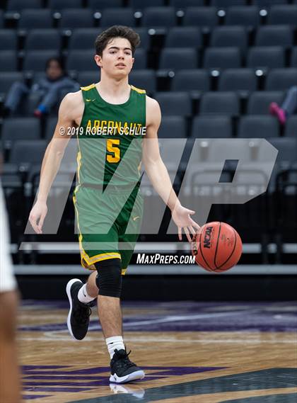 Thumbnail 2 in Argonaut vs. Brookside Christian (CIF SJS D5 Final) photogallery.