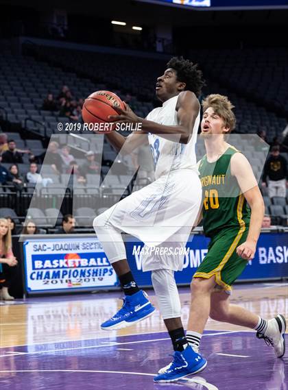 Thumbnail 3 in Argonaut vs. Brookside Christian (CIF SJS D5 Final) photogallery.