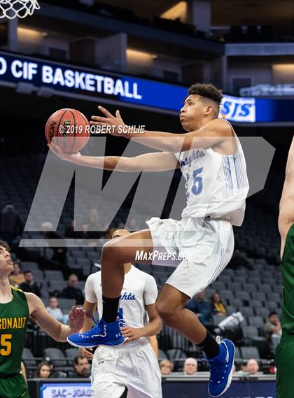 Thumbnail 2 in Argonaut vs. Brookside Christian (CIF SJS D5 Final) photogallery.