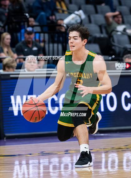Thumbnail 1 in Argonaut vs. Brookside Christian (CIF SJS D5 Final) photogallery.