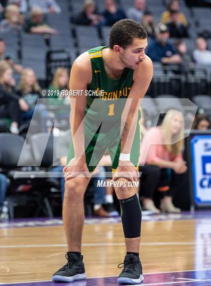 Thumbnail 2 in Argonaut vs. Brookside Christian (CIF SJS D5 Final) photogallery.