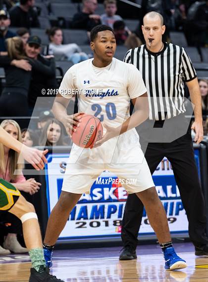Thumbnail 1 in Argonaut vs. Brookside Christian (CIF SJS D5 Final) photogallery.