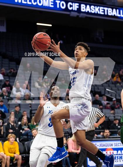 Thumbnail 2 in Argonaut vs. Brookside Christian (CIF SJS D5 Final) photogallery.