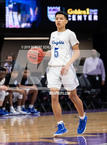 Thumbnail 2 in Argonaut vs. Brookside Christian (CIF SJS D5 Final) photogallery.