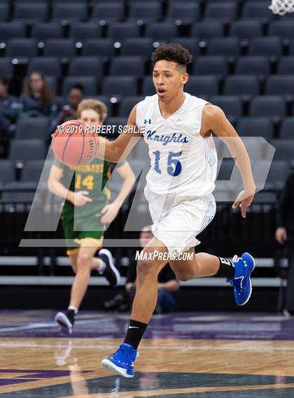 Thumbnail 1 in Argonaut vs. Brookside Christian (CIF SJS D5 Final) photogallery.