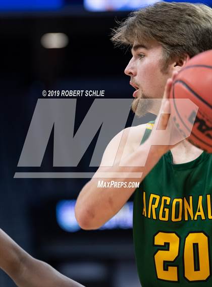 Thumbnail 2 in Argonaut vs. Brookside Christian (CIF SJS D5 Final) photogallery.