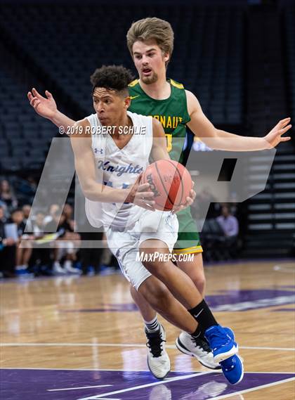 Thumbnail 1 in Argonaut vs. Brookside Christian (CIF SJS D5 Final) photogallery.