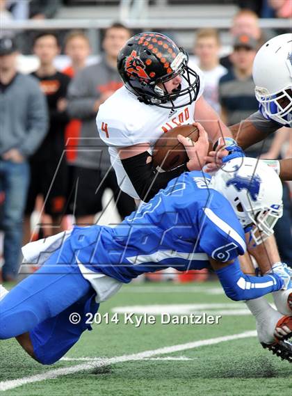 Thumbnail 3 in Tyler vs. Aledo (UIL 5A Division 1 Semifinal) photogallery.