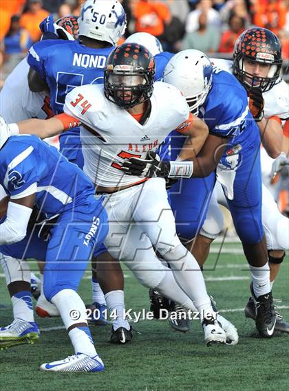 Thumbnail 1 in Tyler vs. Aledo (UIL 5A Division 1 Semifinal) photogallery.
