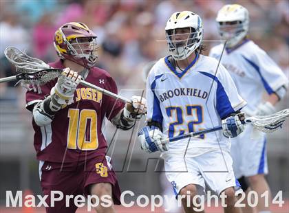 Thumbnail 3 in St. Joseph vs. Brookfield (CIAC Class S Final) photogallery.