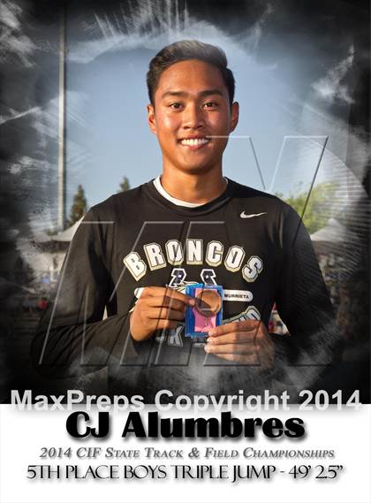Thumbnail 2 in CIF State Track and Field (Podium Awards) photogallery.