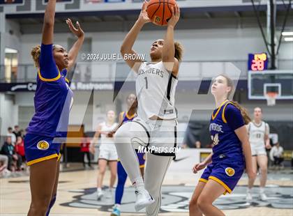 Thumbnail 3 in Montverde Academy vs. Long Island Lutheran (Chipotle Nationals Semifinal) photogallery.